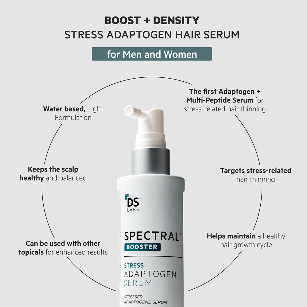 DS Labs Spectral Booster packaging on shelf highlighting lightweight, fast-absorbing formula.