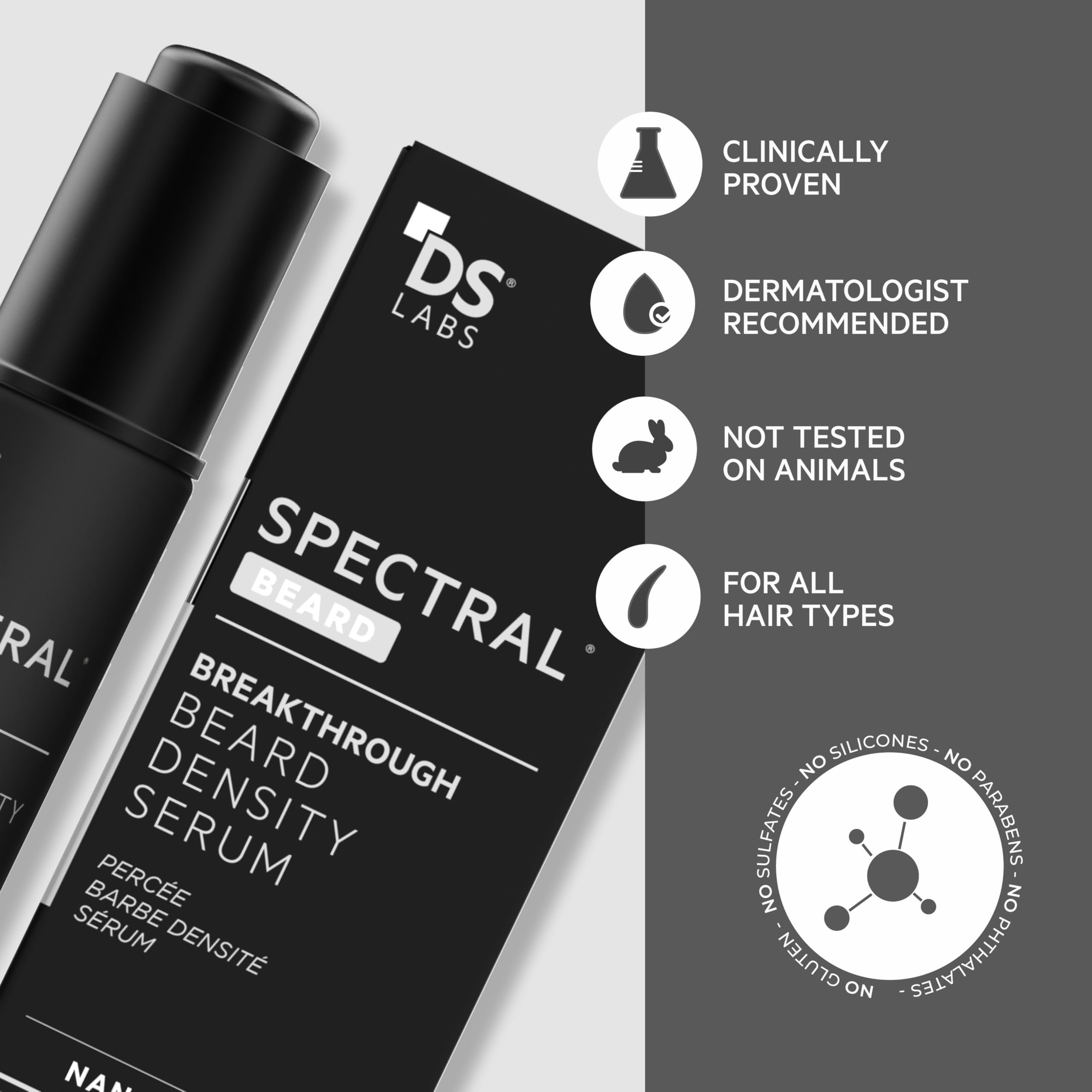 DS Labs Spectral.BRD bottle and packaging displayed for convenient daily use.