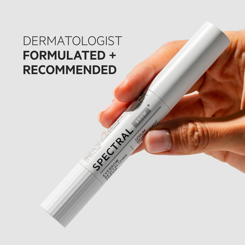 DS Laboratories Spectral.BROW closeup highlighting a smooth, quick-drying texture