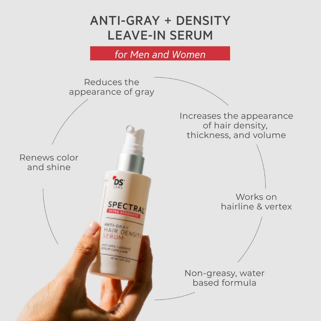 DS Laboratories Spectral copper peptides ingredients close-up highlights advanced formulation.