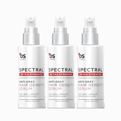 DS Laboratories Spectral Extra Strength Hair Density Serum bottle front for fuller-looking hair