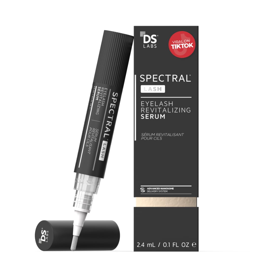 DS Laboratories Spectral.LASH serum bottle highlighting oil-free conditioning for lashes