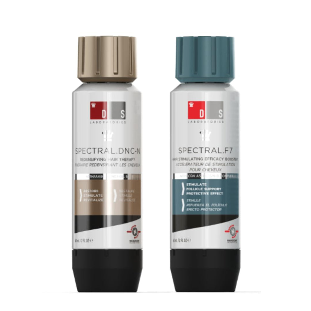 DS Laboratories Spectral Men bottle close-up for daily, visible-density support