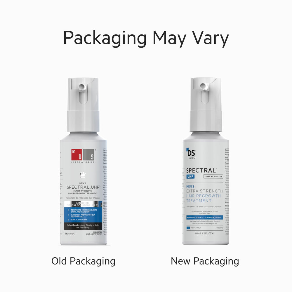 Spectral.UHP spray application showing easy twice daily use