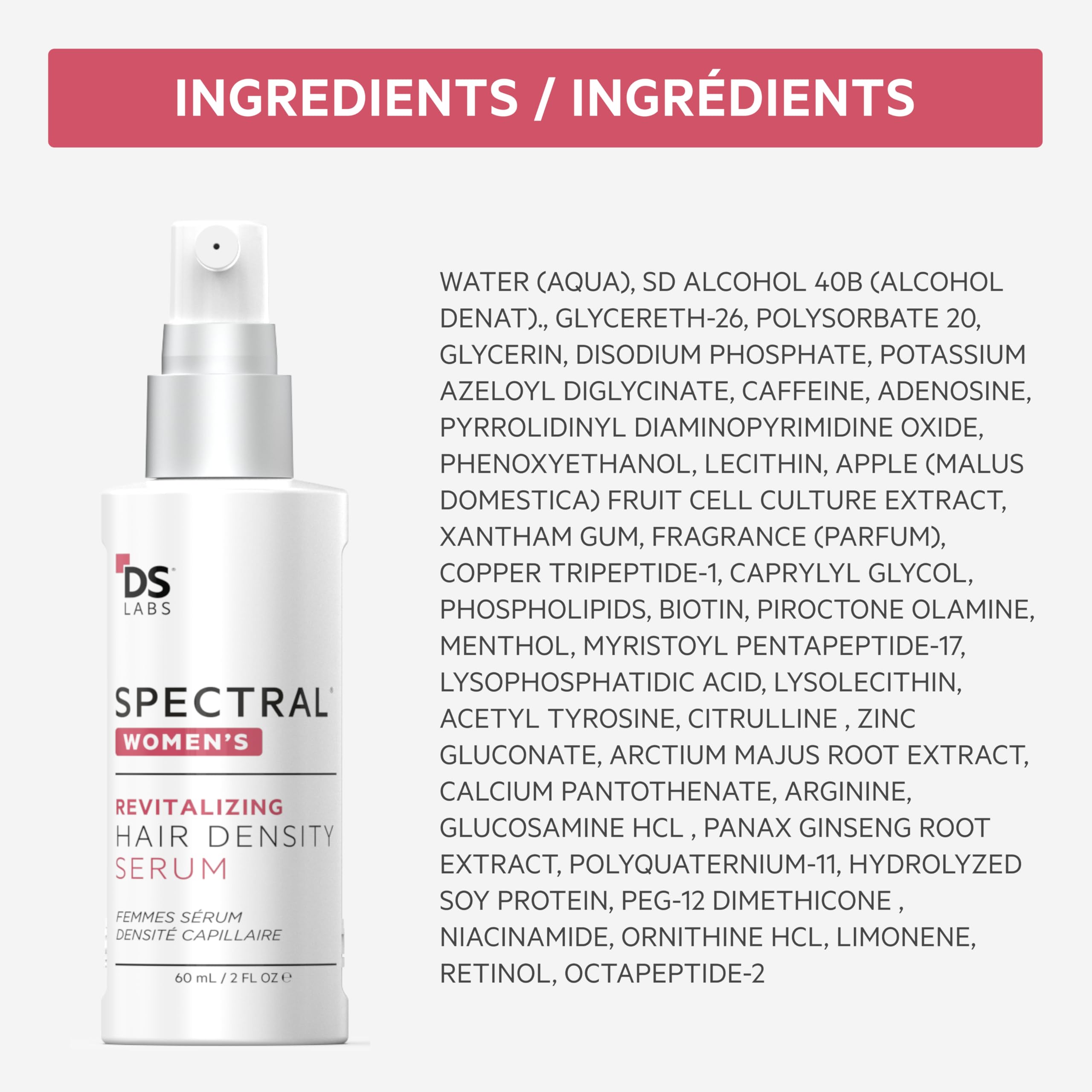 Bottled serum on a shelf with clinical aesthetic.