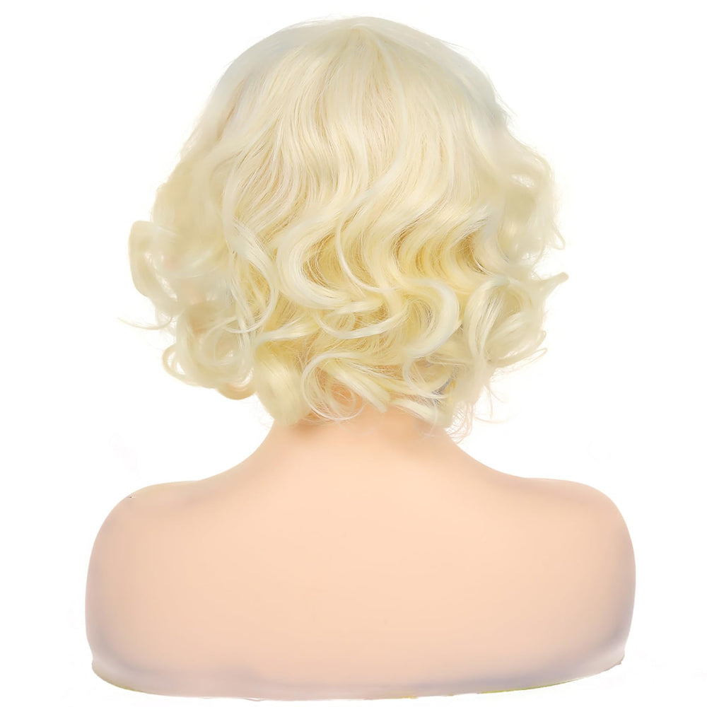 Dsimeig heat-resistant synthetic wig suitable for cosplay and events.