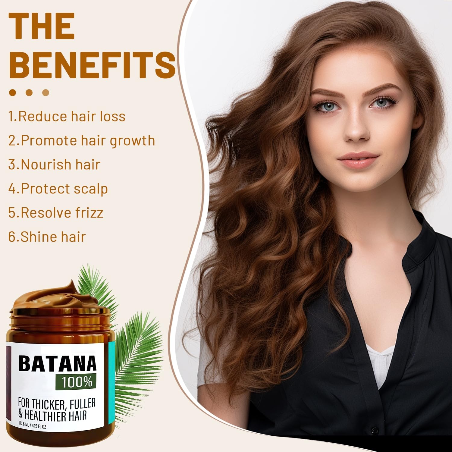 dssuoa Batana oil suitable for all hair types in daily care.
