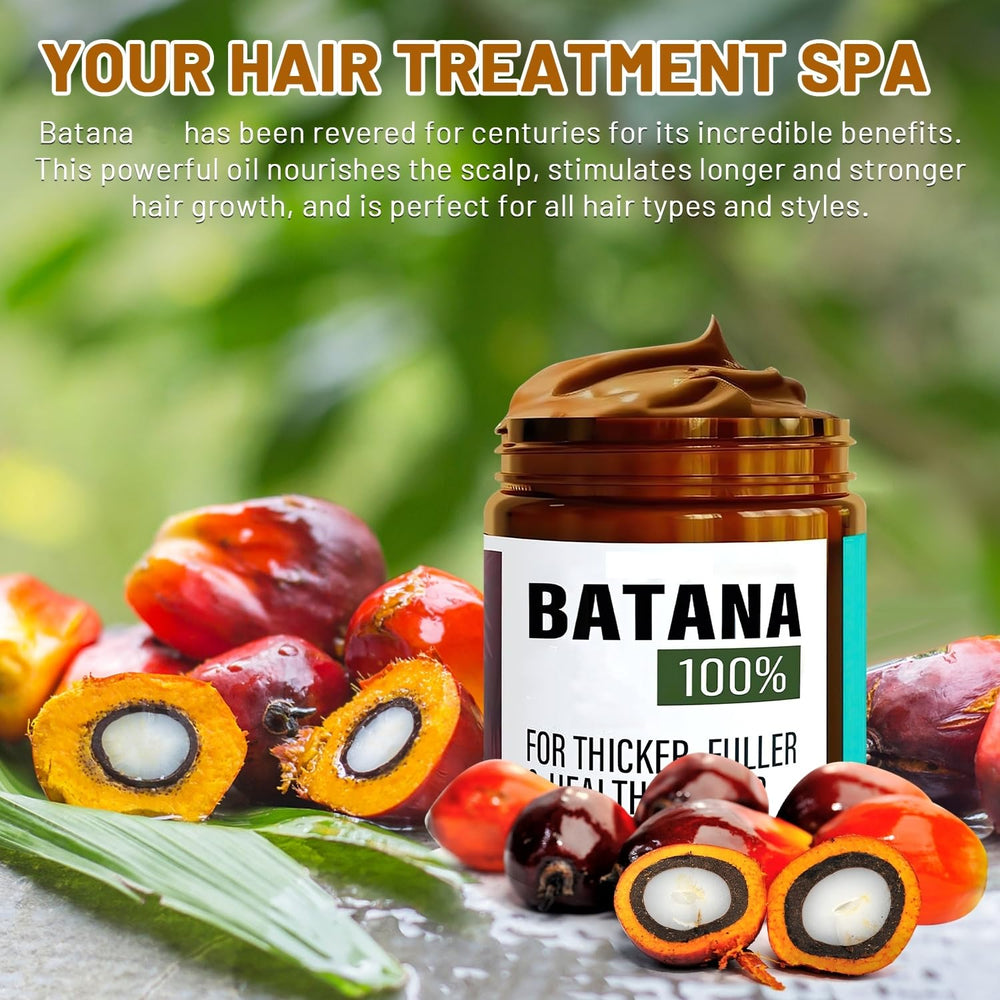 dssuoa Batana oil on damp hair delivering deep moisture and shine.