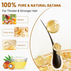 dssuoa Batana oil repairing ends and smoothing frizz during styling.