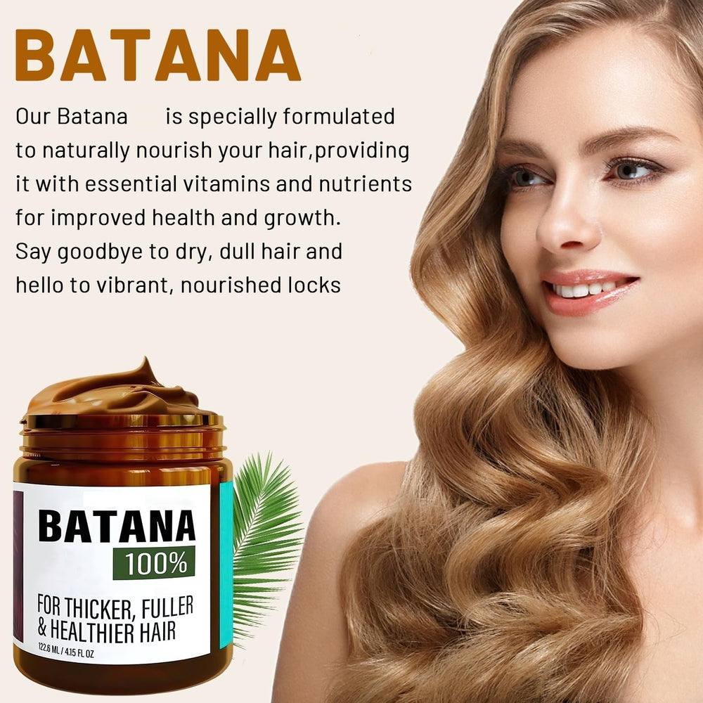 dssuoa Batana oil being massaged onto the scalp for gentle nourishment.