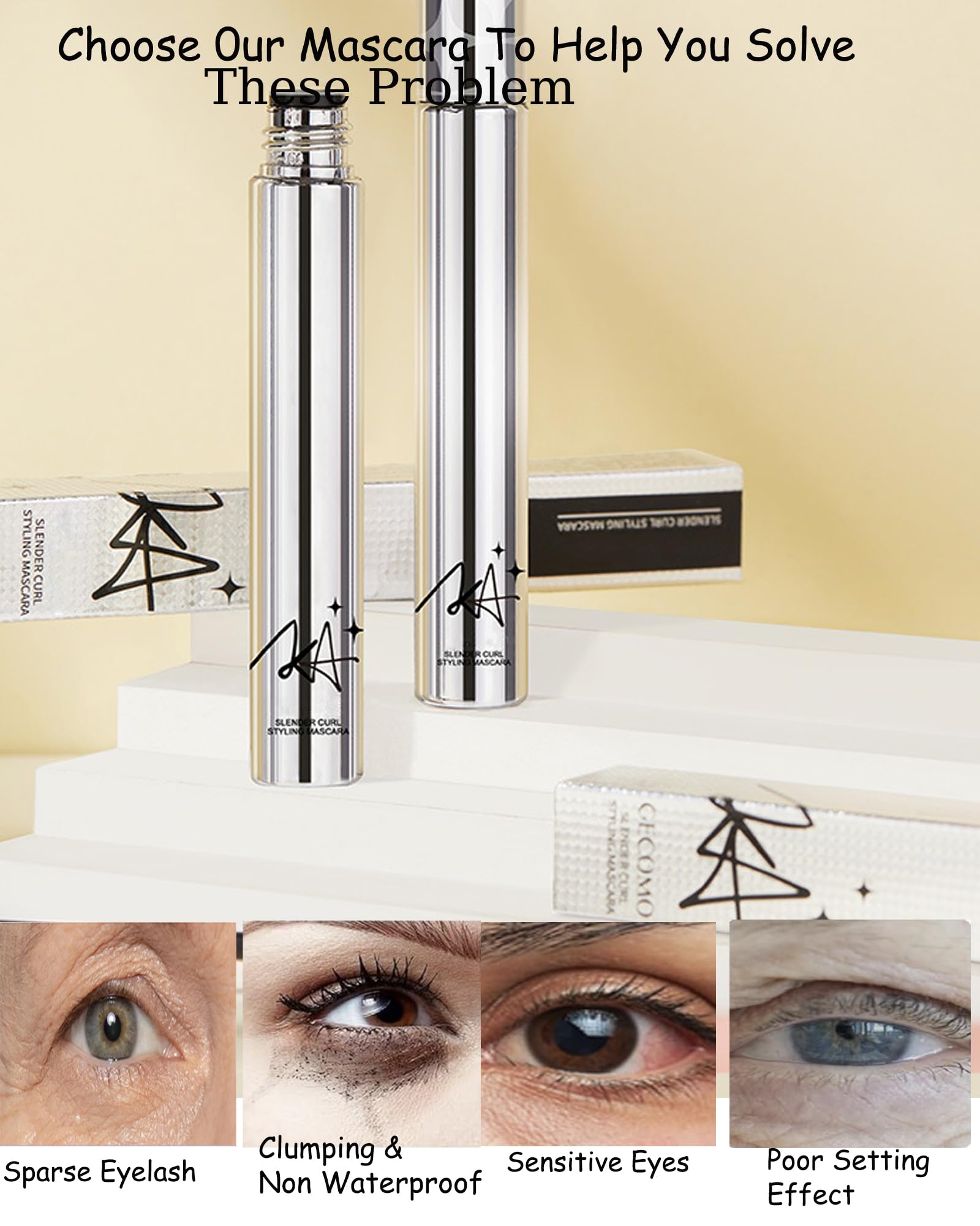 DuaTana long-lasting 24h mascara keeps lashes bold through daily activities.