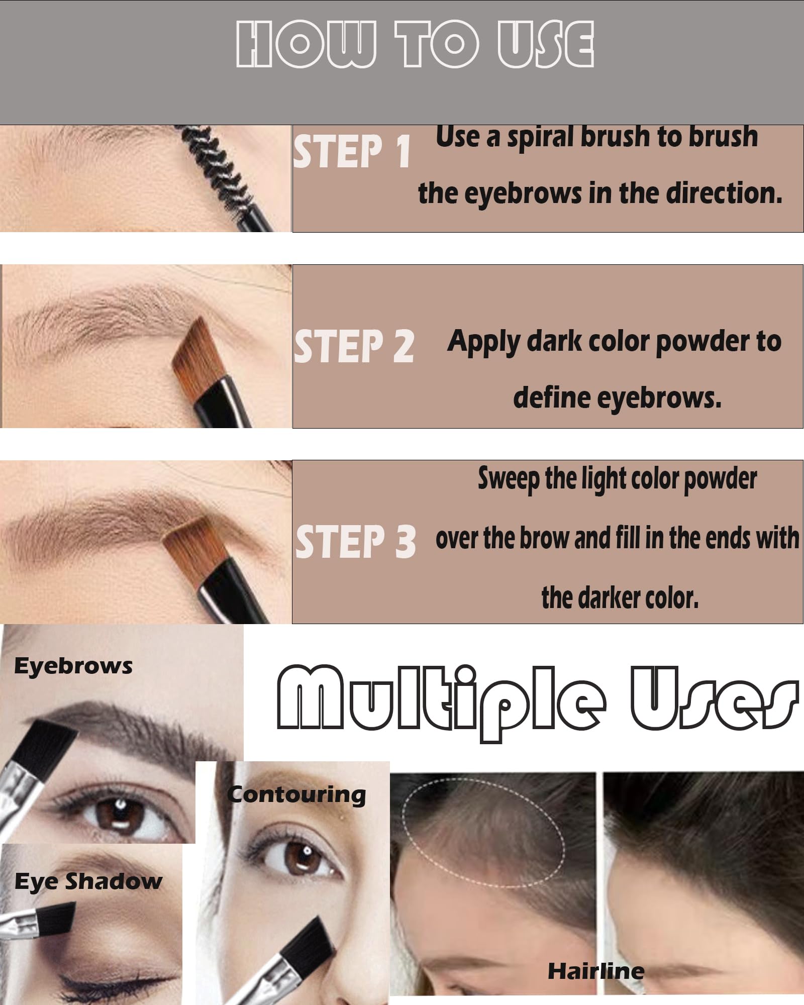 DuaTana travel-friendly eyebrow kit for on-the-go touch-ups.