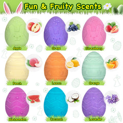 Duchong Easter surprise toy inside highlights a playful reward hidden in the bath bombs.