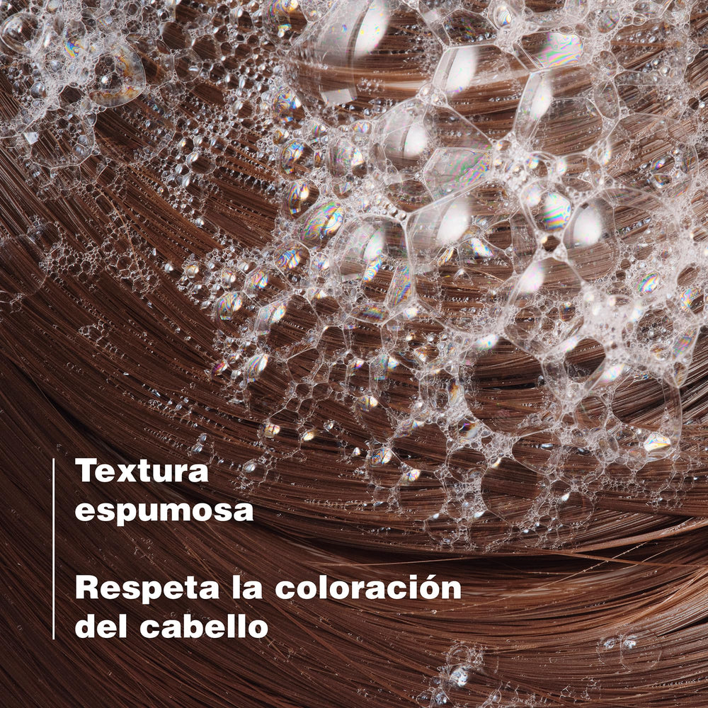 Ducray Anaphase+ shampoo scalp massage for cleansing and stimulation.