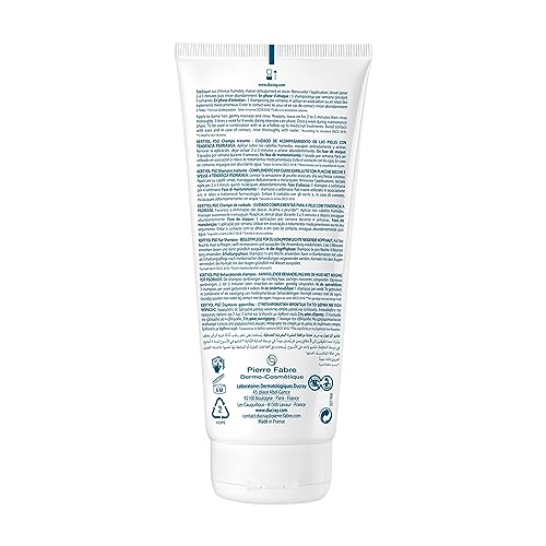Close-up of micronized sulfur ingredient in Ducray Kertyol PSO shampoo