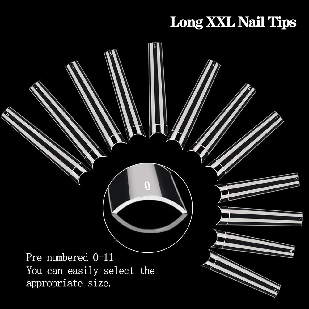 Dudjndjd premium durable tips suitable for salon and home use