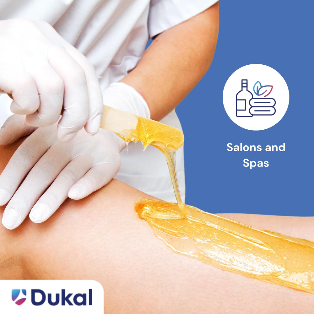 Dukal bulk wax applicators support busy salons and homes.