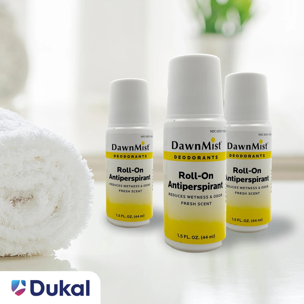 Dukal RD15 DawnMist bottle with label, clear product details.