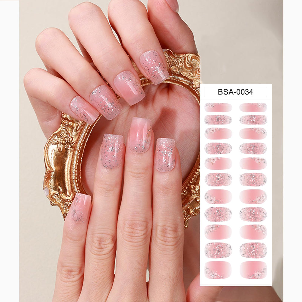 DUKASOU removal-friendly strips for easy take-off and nail health.
