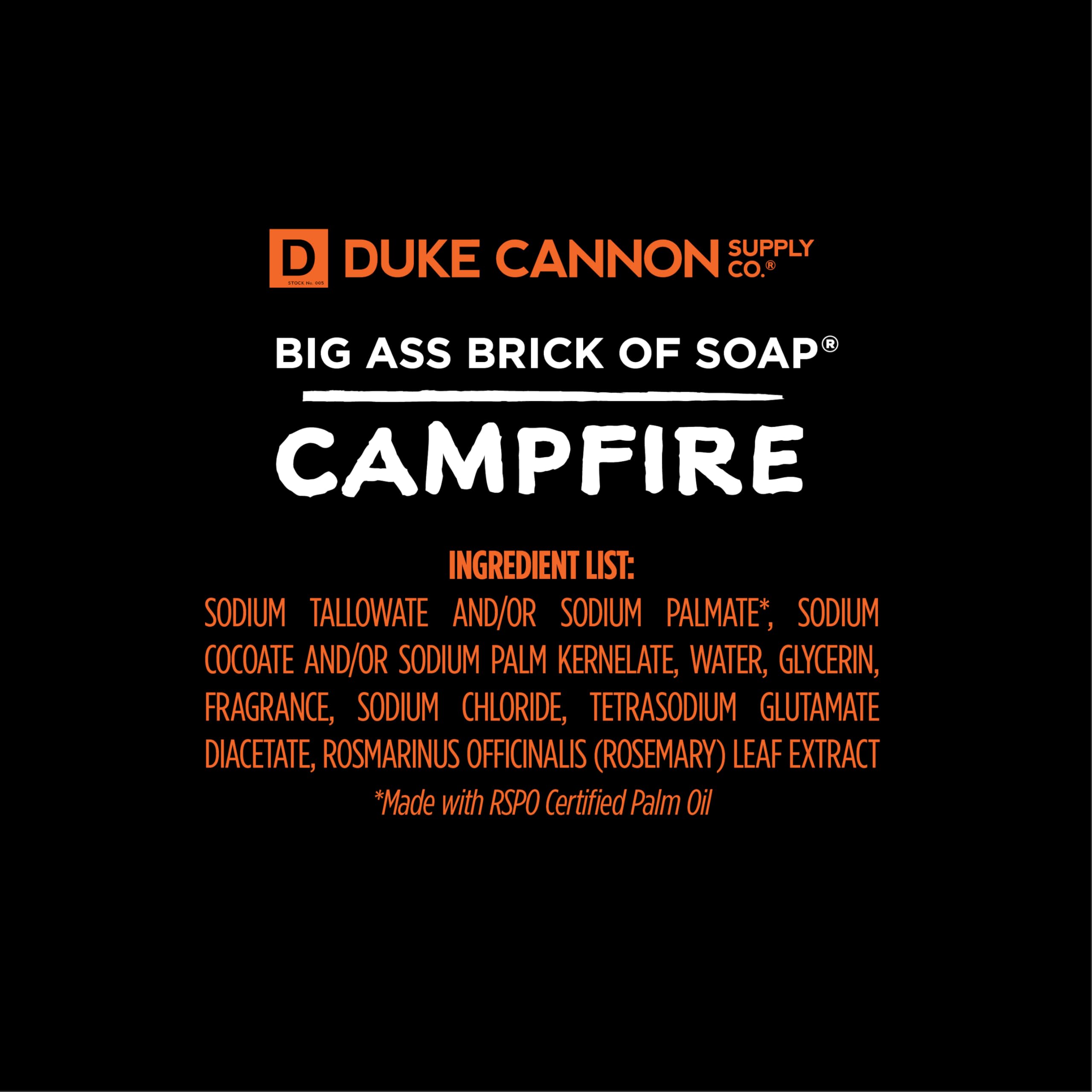 Duke Cannon 10 oz bar provides long-lasting cleansing between showers
