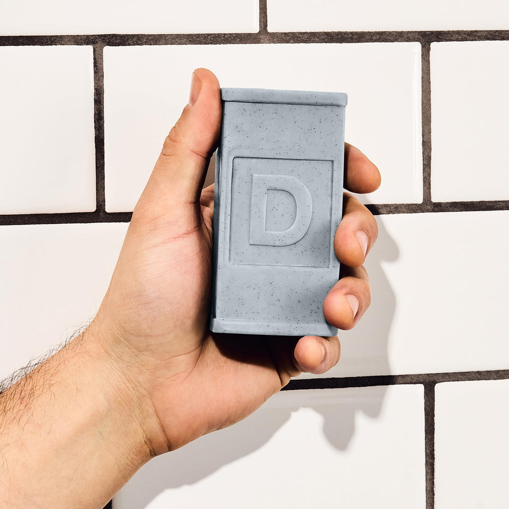 Duke Cannon 6-oz brick-of-soap is compact and travel-ready.