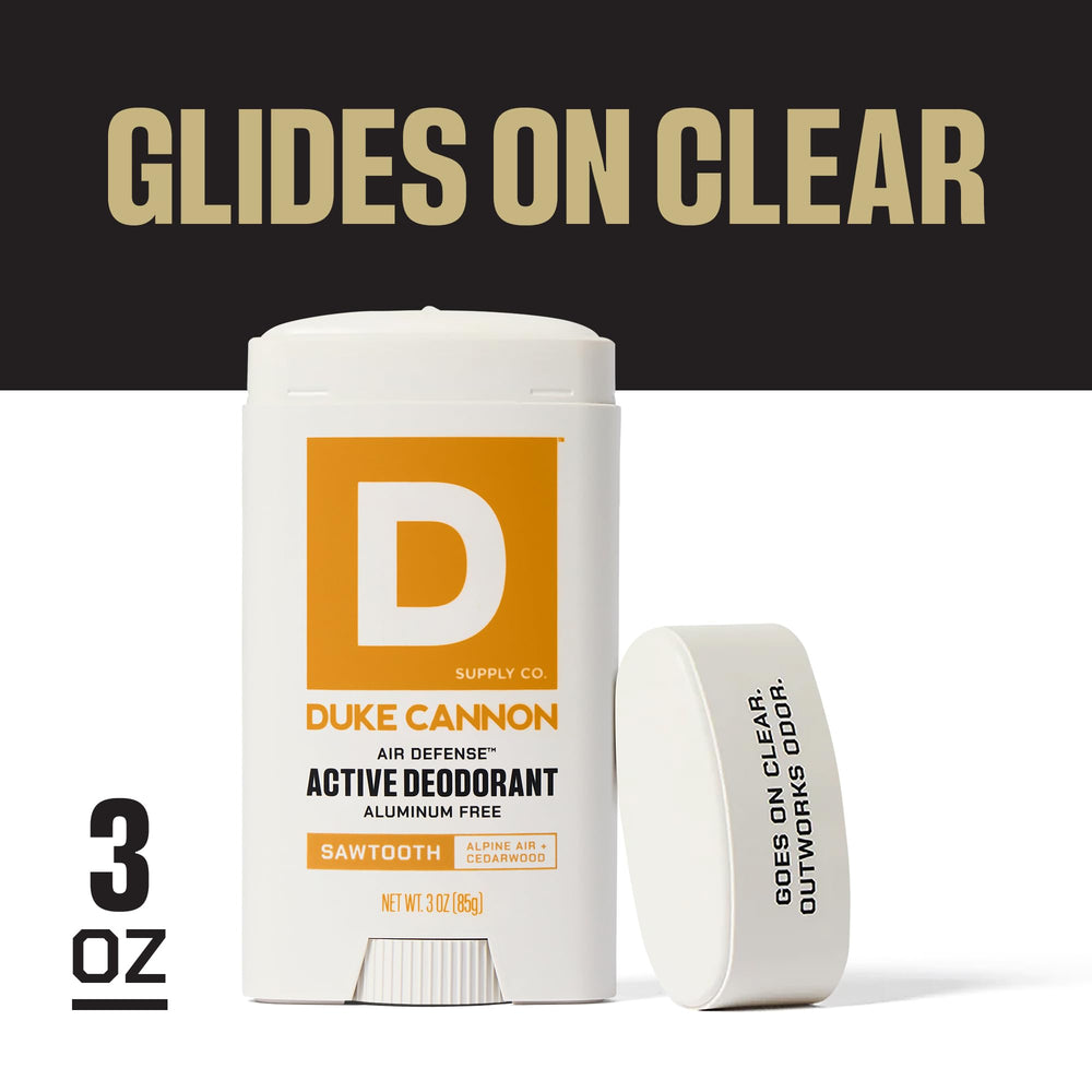 Active wear with Air Defense deodorant for workouts and daily use