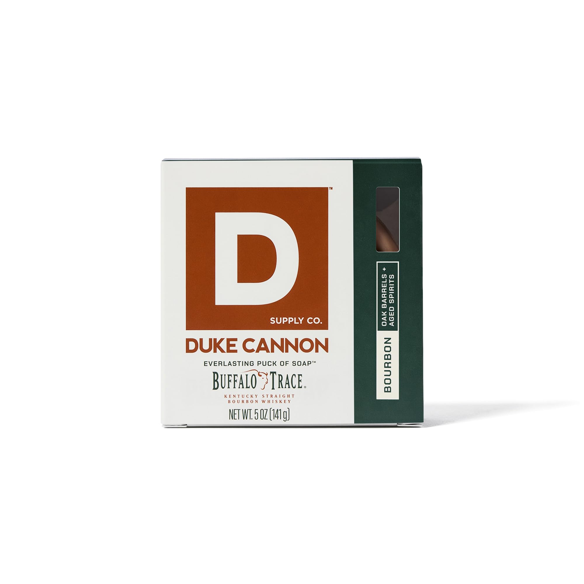 Duke Cannon bar soap uses RSPO palm oil for mindful hydration.