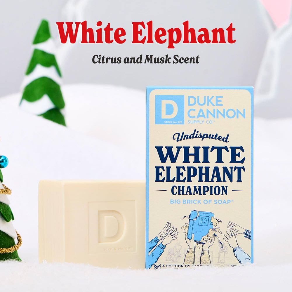 Duke Cannon Bergamot Black Pepper scent energizes morning showers with bold notes.