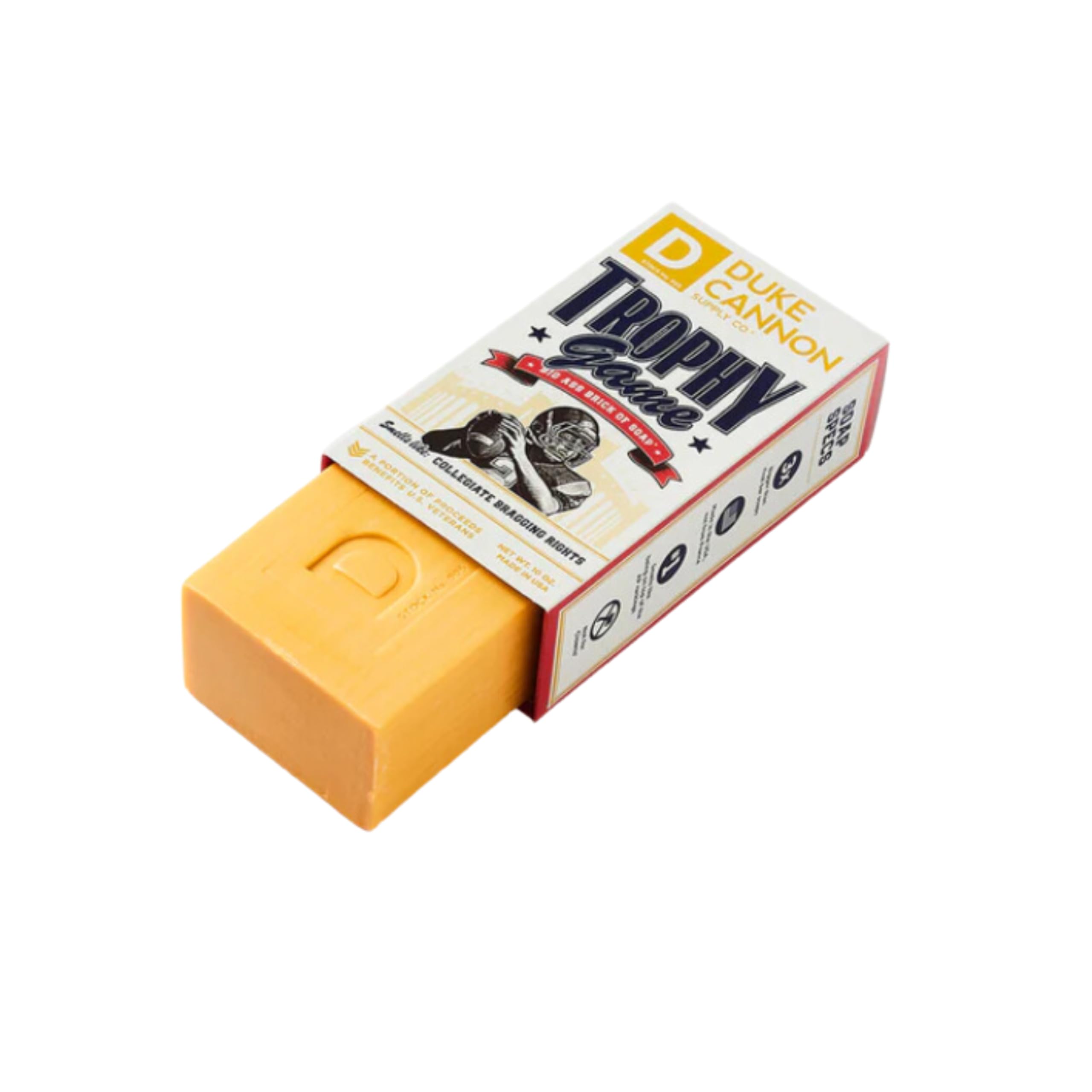 Duke Cannon Big Brick Soap 10 oz for rugged, long-lasting use