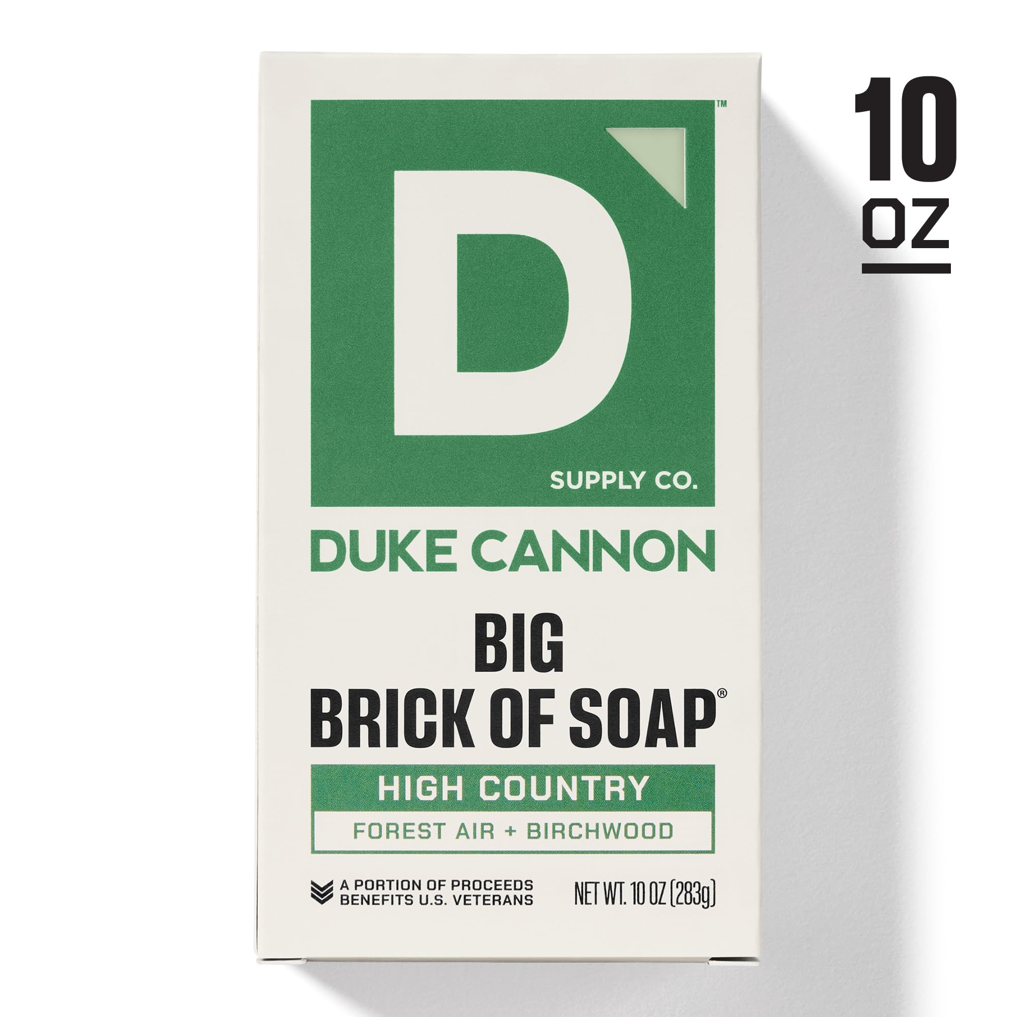 Natural ingredients label on soap bar featuring glycerin and shea butter.
