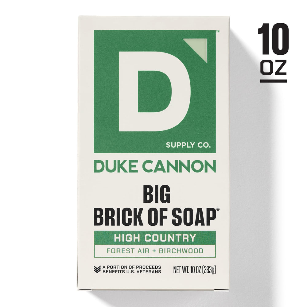 Natural ingredients label on soap bar featuring glycerin and shea butter.