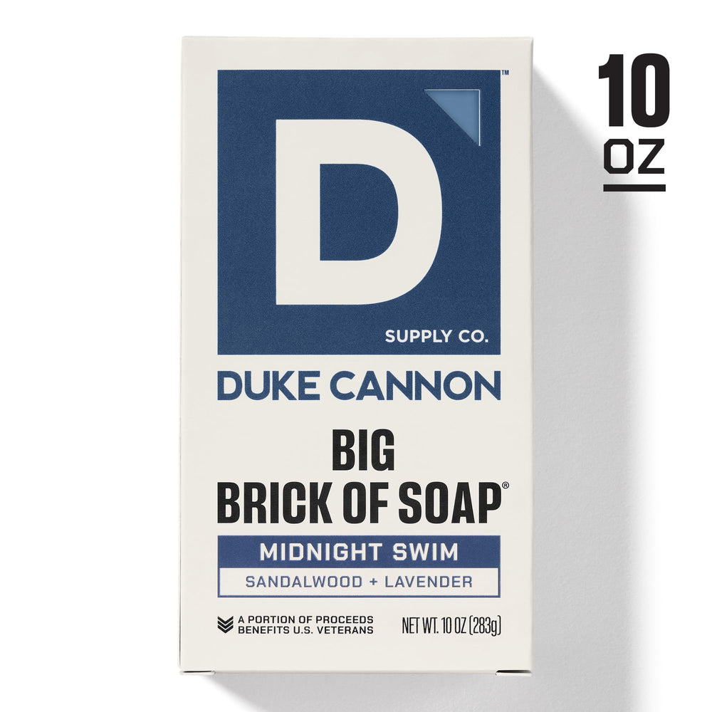 Duke Cannon Soap natural-oils delivers hydrating cleansing for skin.