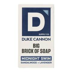 Duke Cannon Big Brick Soap sandalwood-lavender bar for long-lasting cleansing.