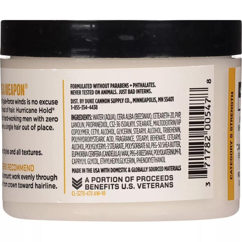 Brand story of Duke Cannon emphasizing USA-made quality grooming.