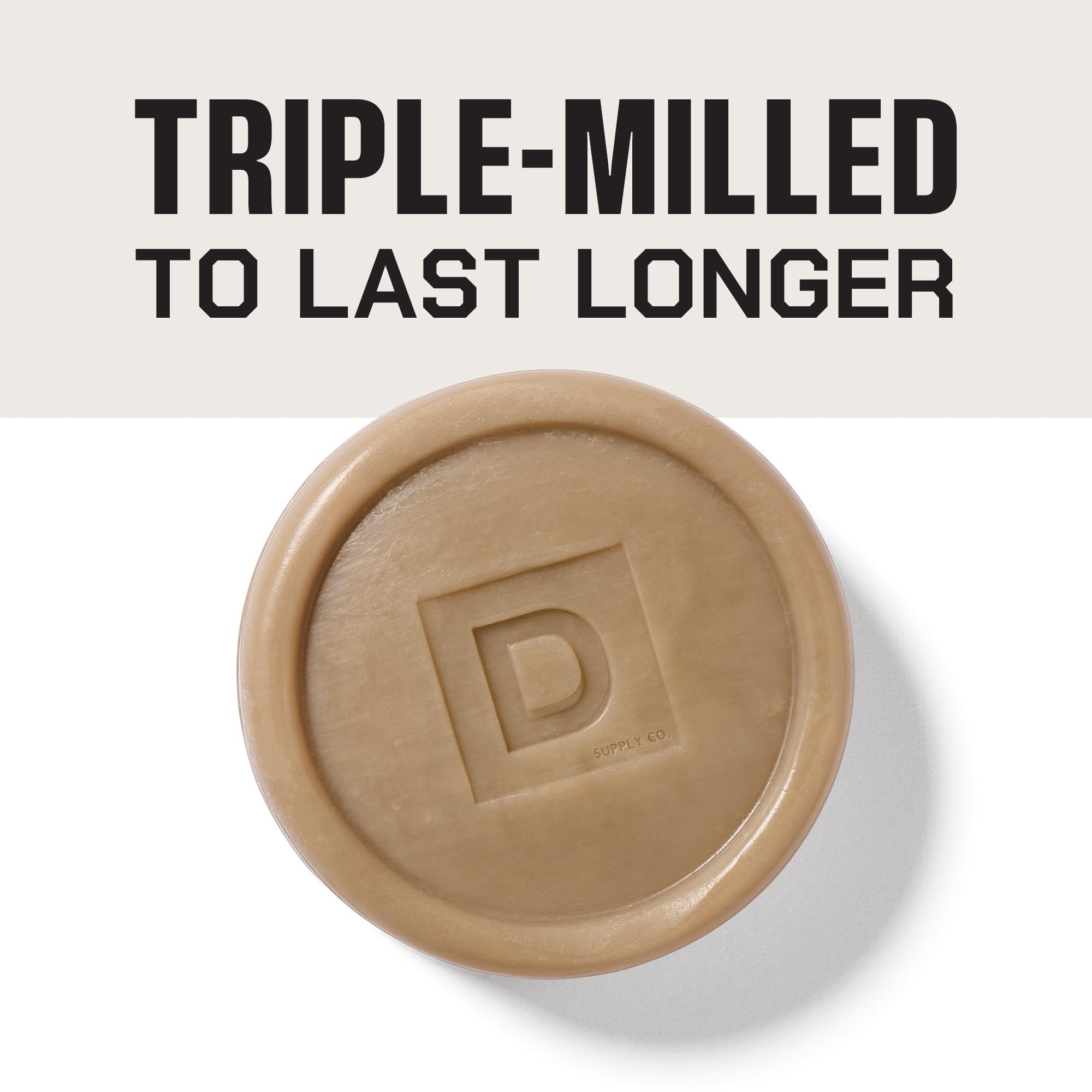 Buck Moon rich lather from Duke Cannon bar puck for smooth, clean skin.