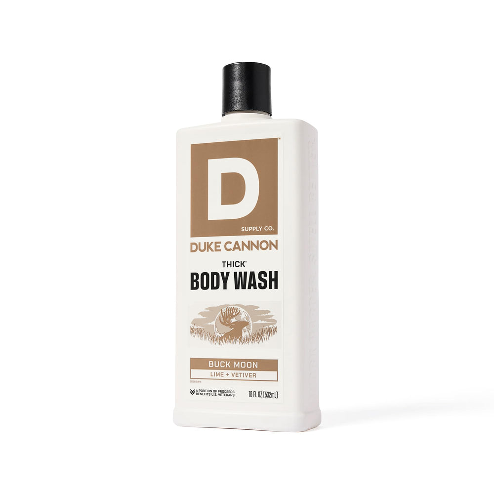 USA-made packaging signals quality and rugged masculine branding
