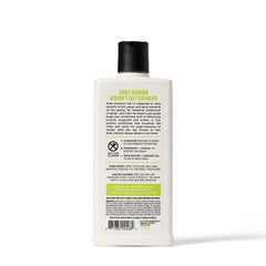 Texture close-up of creamy conditioner for smooth, manageable hair
