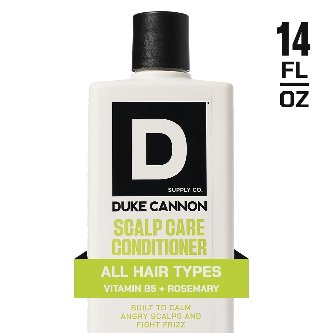 Label close-up featuring rosemary and arnica for scalp comfort