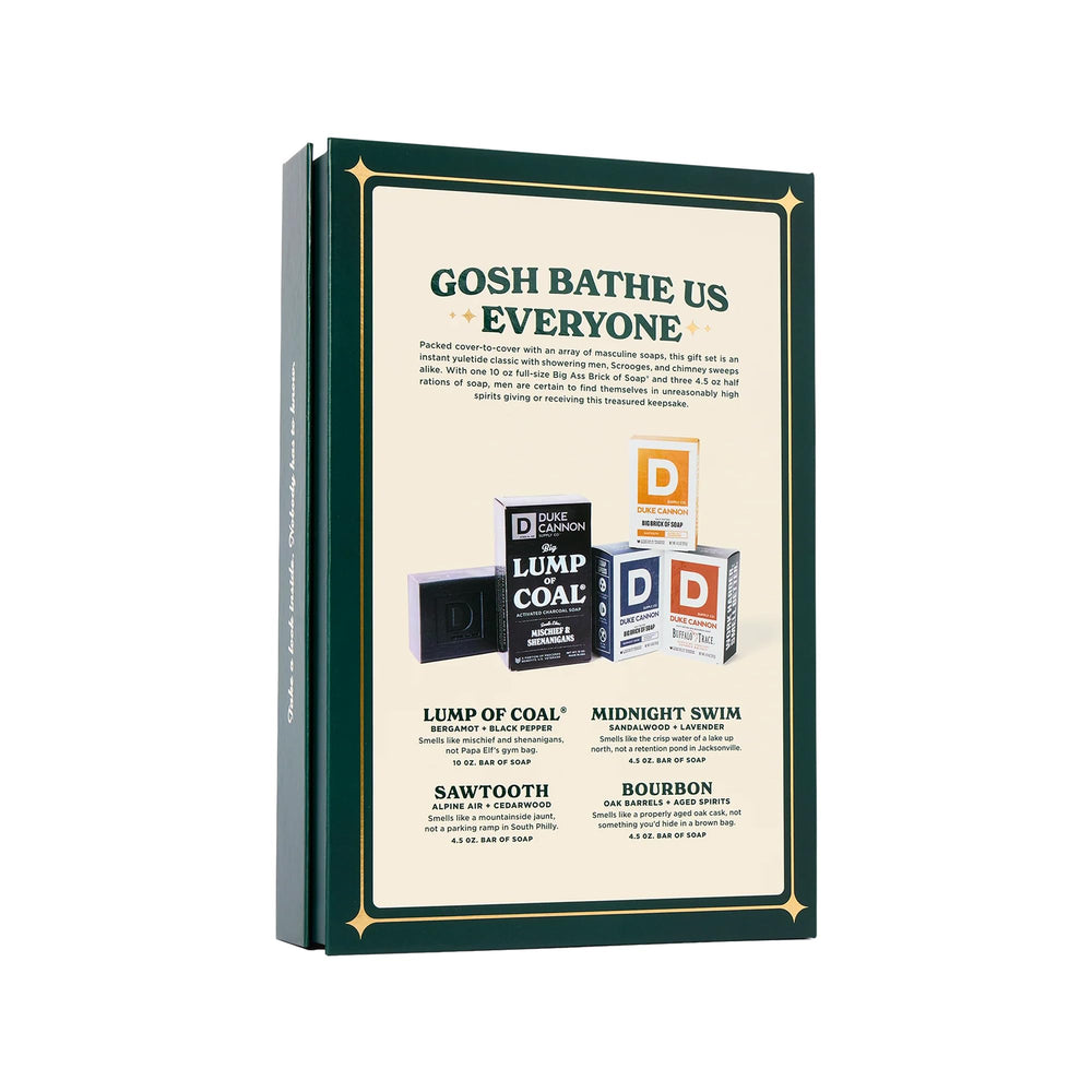 Duke Cannon gift-ready men's grooming set ideal for holidays
