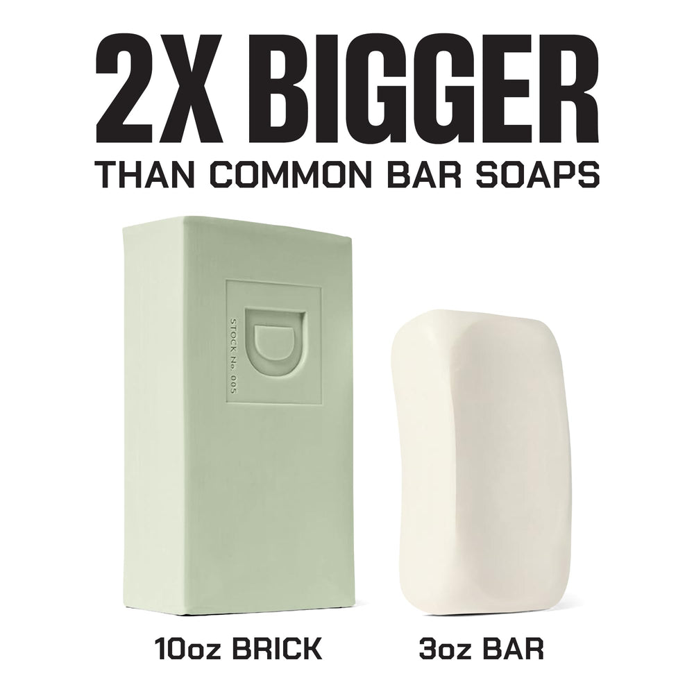 Duke Cannon High Country soap ideal for outdoor showers and camping.
