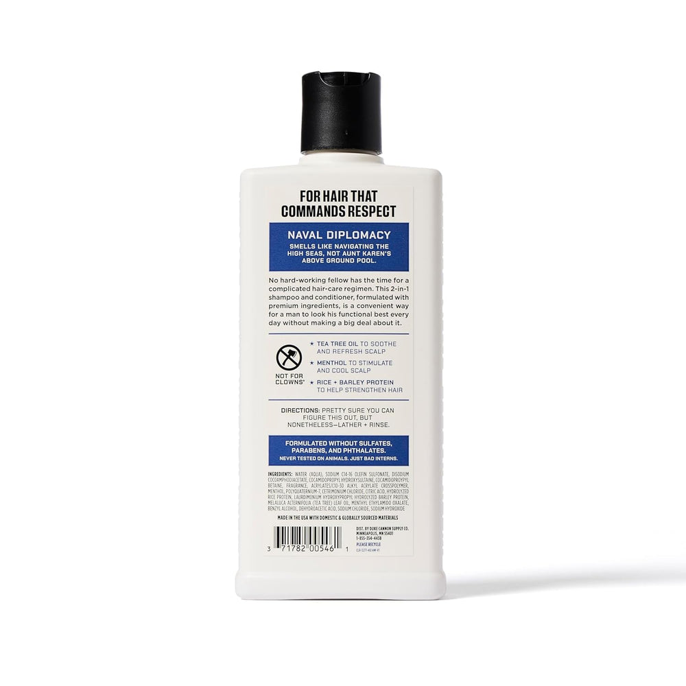 Duke Cannon Lather image highlighting easy wash and conditioning