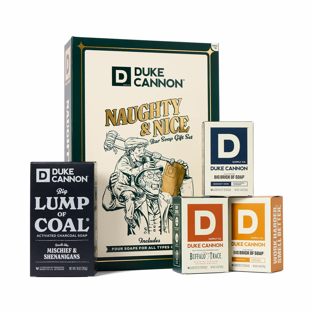Duke Cannon Lump of Coal bar delivers rugged cleansing for tough days