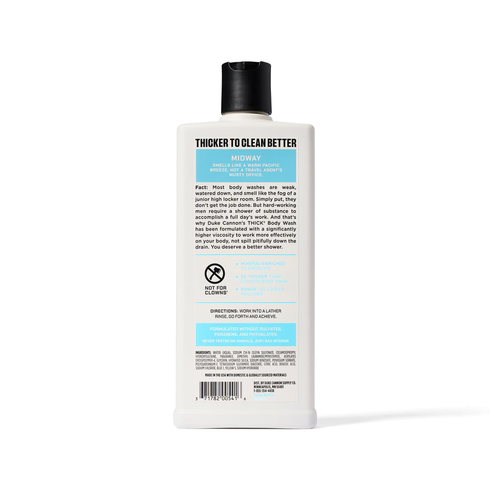 Duke Cannon Midway scent notes image hints citrus and sandalwood