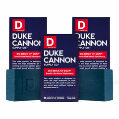 Duke Cannon Naval Diplomacy soap bar with rugged ocean scent for daily cleansing