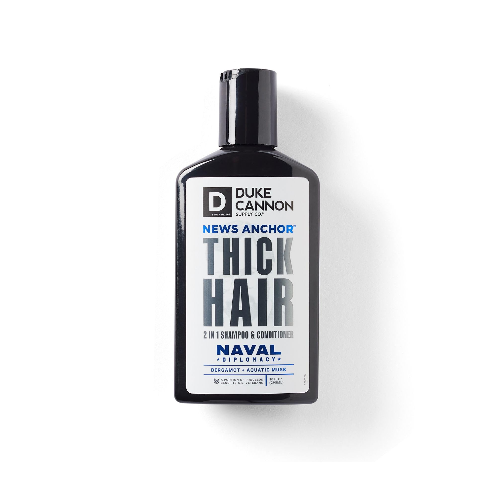 Back view shows sulfate-free daily care for hair and scalp.