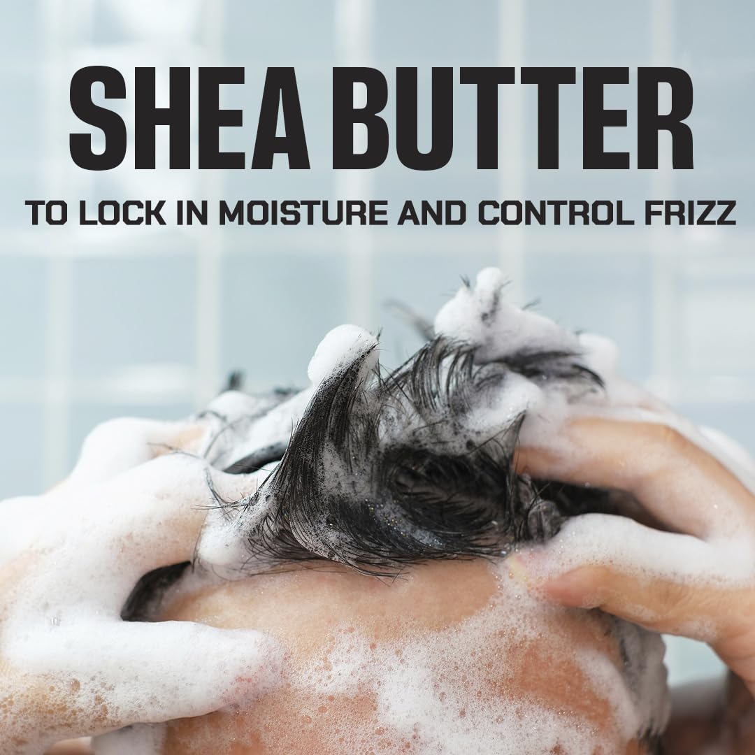 Packaging shot emphasizing sulfate-free formula and premium ingredients