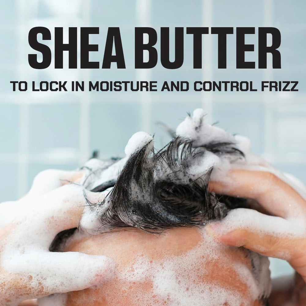 Packaging shot emphasizing sulfate-free formula and premium ingredients