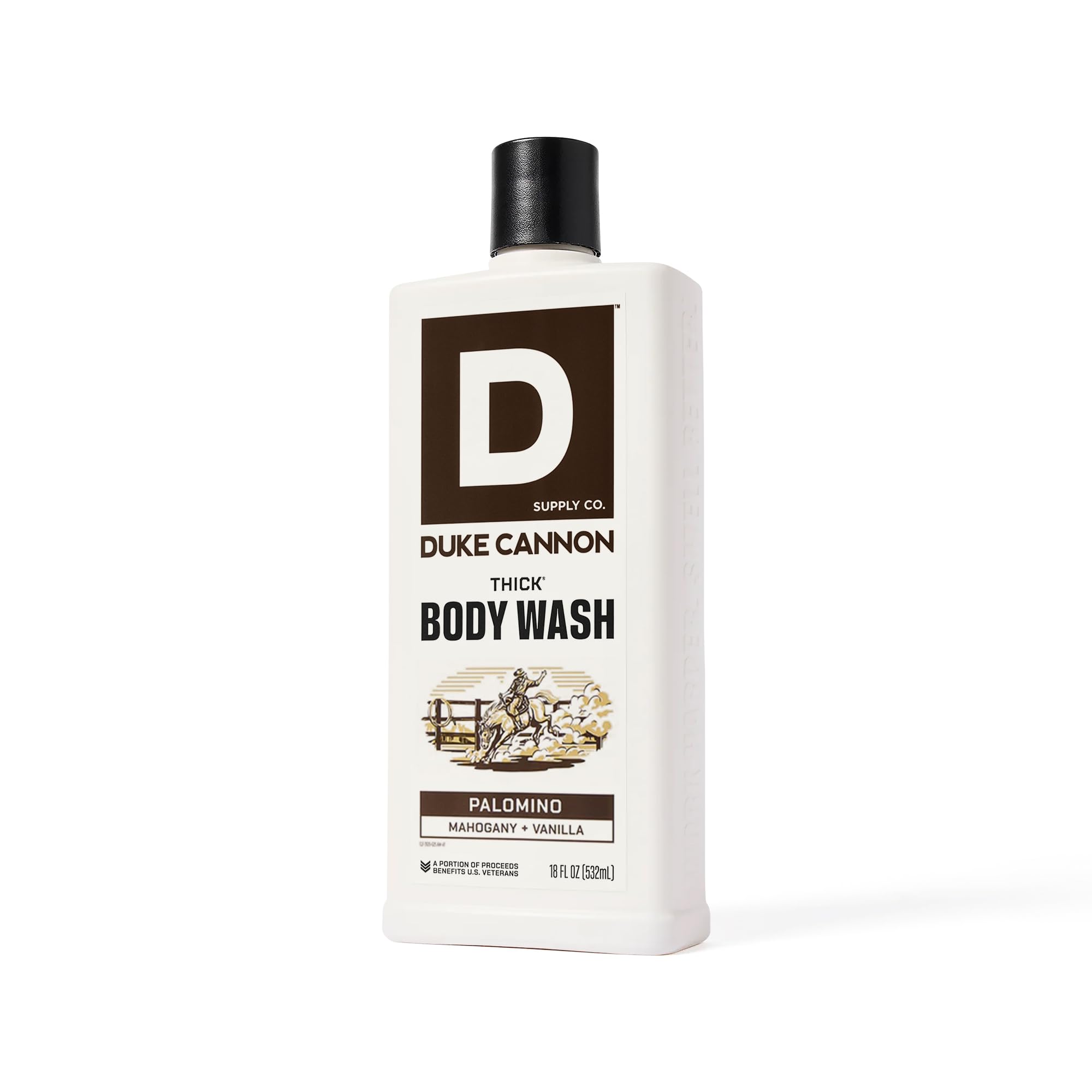 Mineral-enriched Palomino wash suggests skin-friendly cleansing.