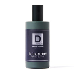 Close-up of Buck Moon cap highlighting apothecary style design