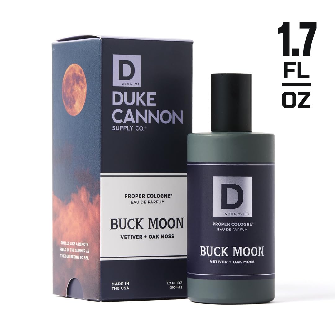 Buck Moon lime and vetiver notes delivering a refreshing earthy scent